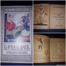 Libros antiguos: LA ROSA I L´ANELL ( NOVEL.LA MERAVELLOSA PER A INFANTS ) EDITORIAL MENTORA S/F. Lote 403275949