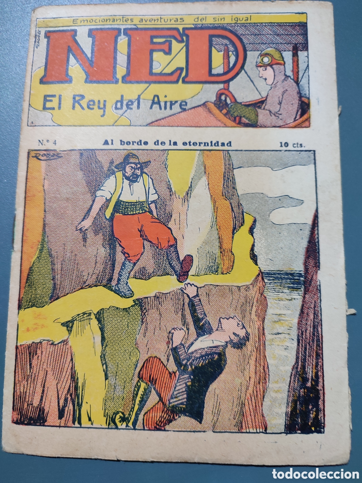 Libros antiguos: Ned el rey del Aire Num 4 - Foto 2