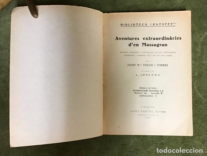 Libros antiguos: AVENTURES D&rsquo; EN MASSAGRAN 1933 - Foto 2