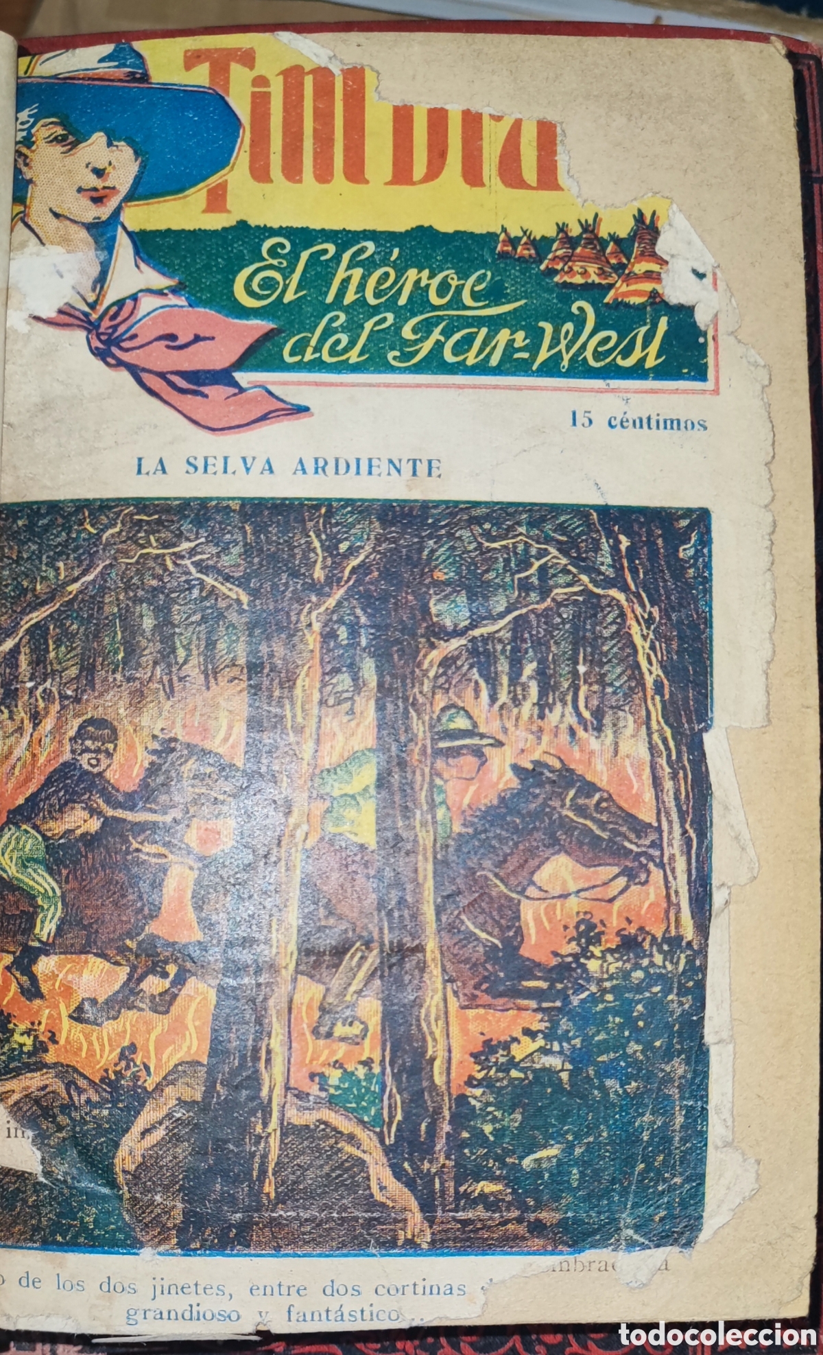 Libros antiguos: Tim Drake, el h&eacute;roe del Far-West. 20 n&uacute;meros, completa - Foto 3