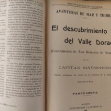 Libros antiguos: OBRAS DE MAYNE-REID .1909