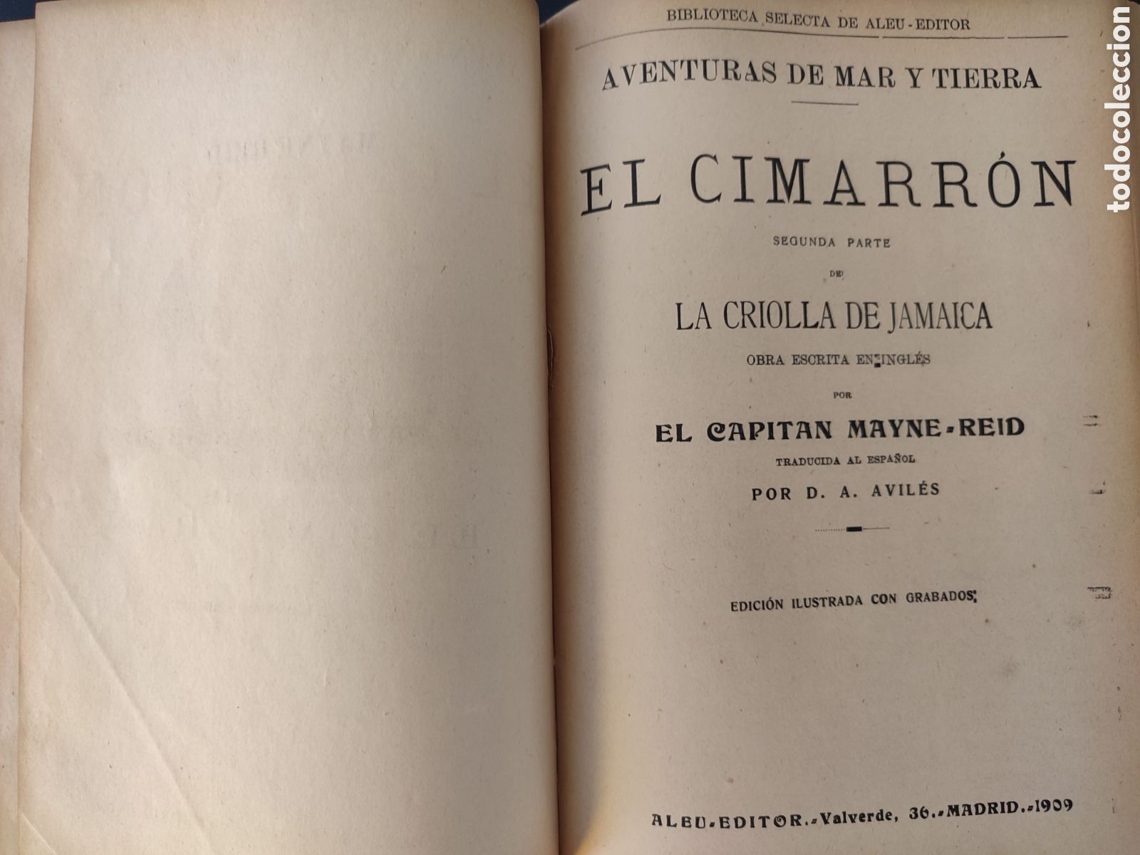 Libros antiguos: Obras de Mayne-Reid .1909 - Foto 11