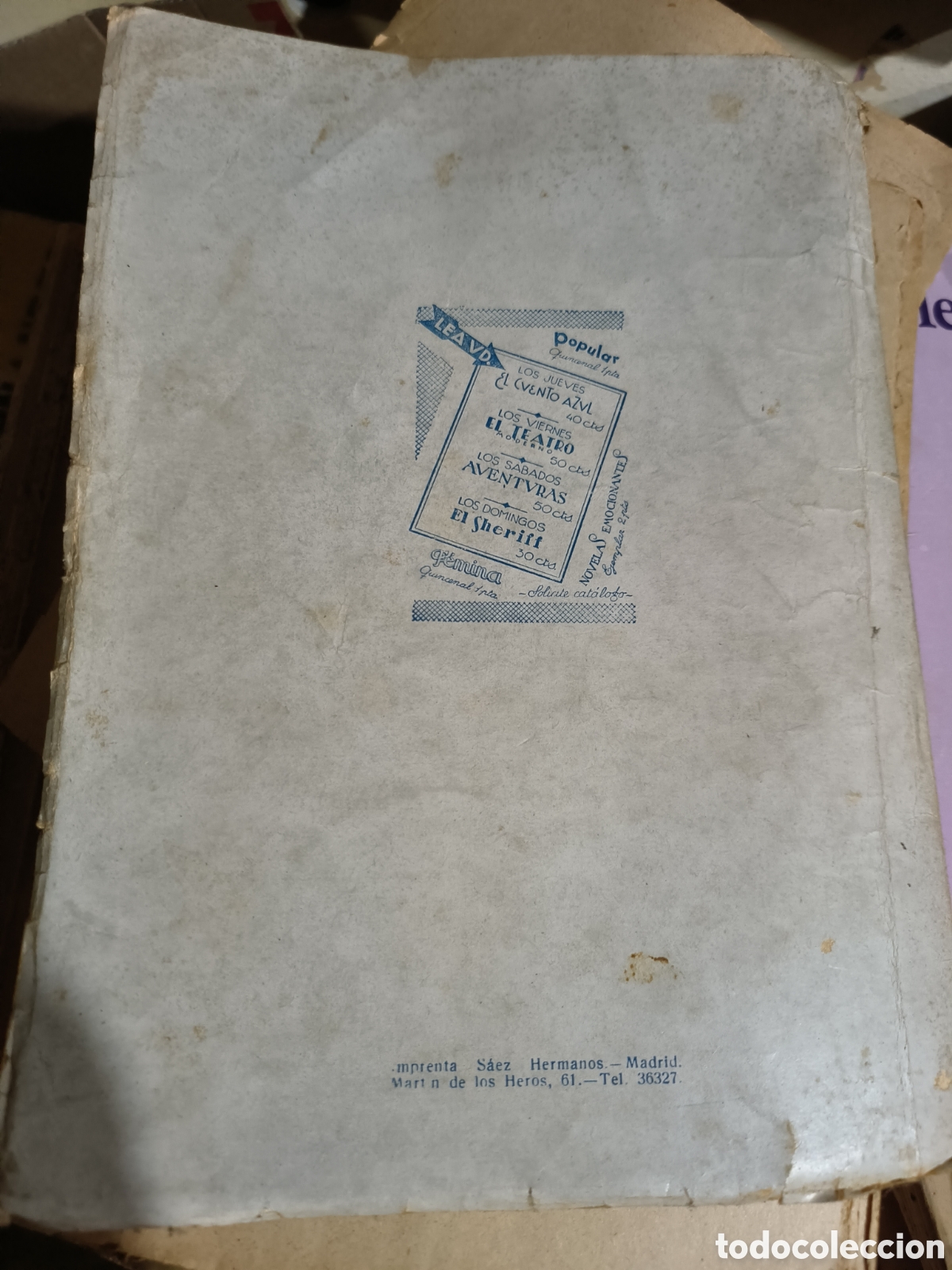 Libros antiguos: Sancho Salda&ntilde;a - Foto 4
