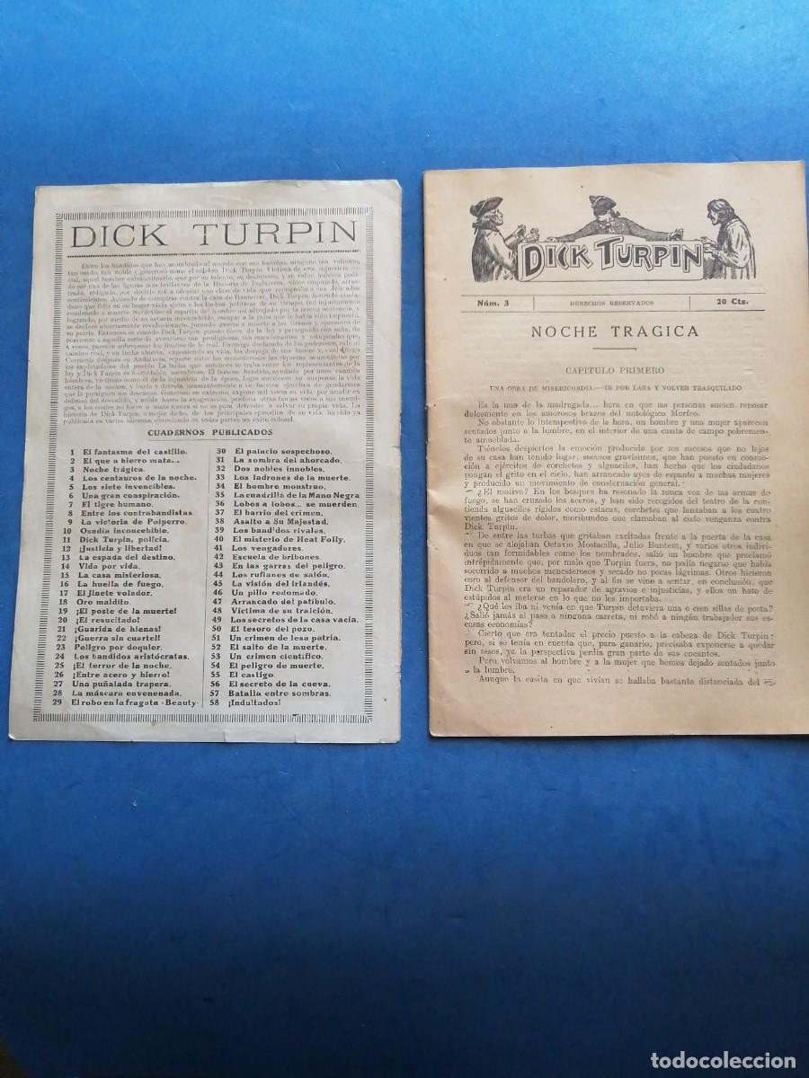 Libros antiguos: Dick Turpin n&uacute;mero 3 - Foto 2