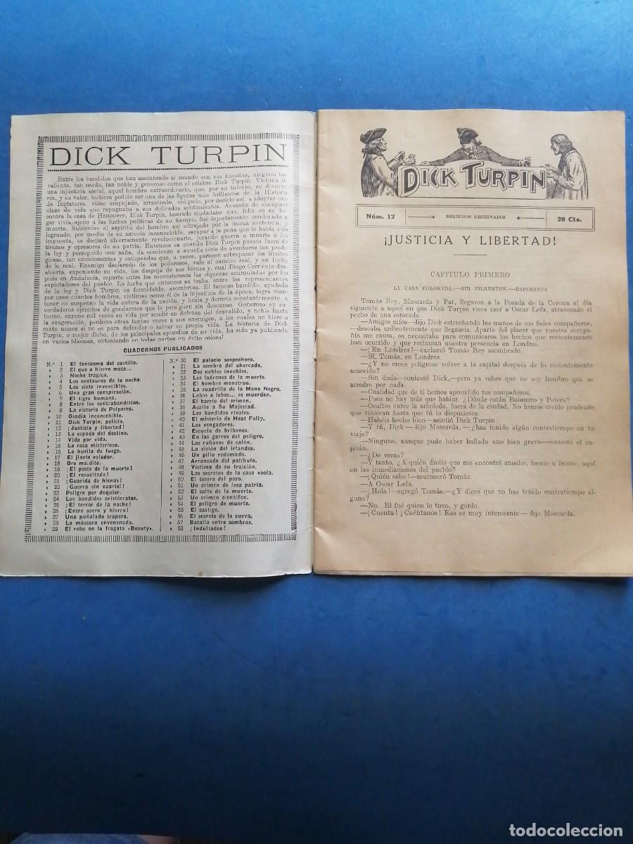 Libros antiguos: Dick Turpin n&uacute;mero 12 - Foto 2