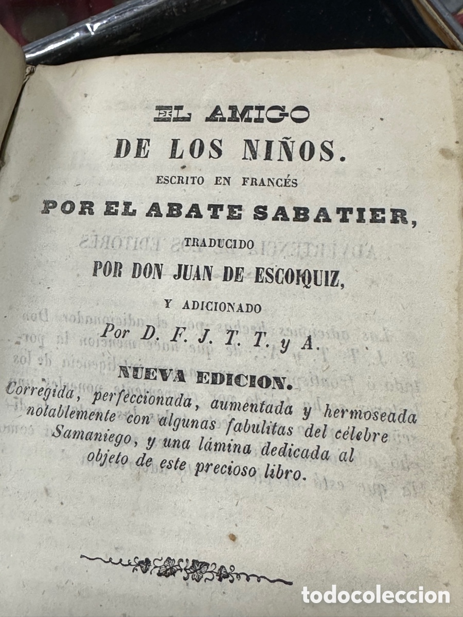 Libros antiguos: Libro el amigo de los ni&ntilde;os 1860 - Foto 4