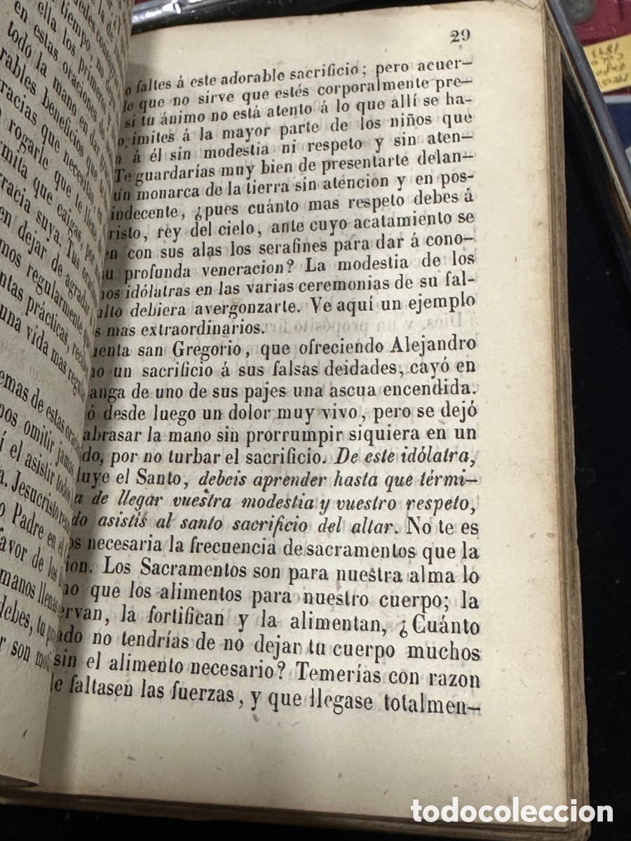 Libros antiguos: Libro el amigo de los ni&ntilde;os 1860 - Foto 8