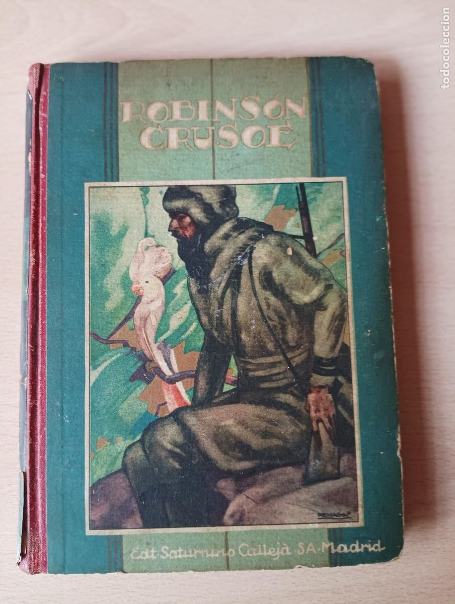 Libros antiguos: Robinson Crusoe. Daniel de Foe - Foto 1
