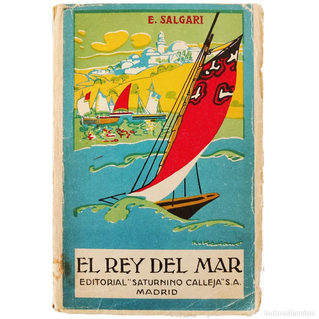 Libros antiguos: EL REY DEL MAR. Salgari, E. - Foto 1