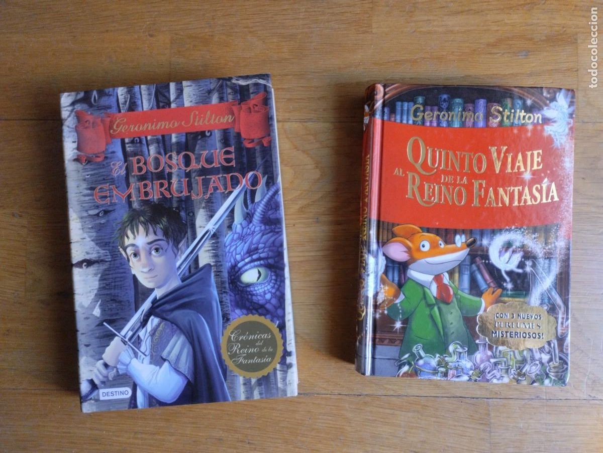 Libros antiguos: Lote Libros Ger&oacute;nimo Stilton - Foto 1