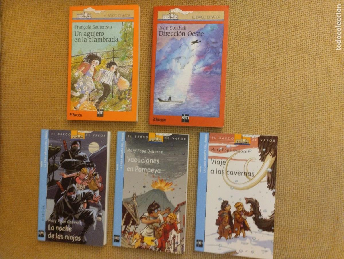 Libros antiguos: Lote Libros El Barco de Vapor - Foto 1
