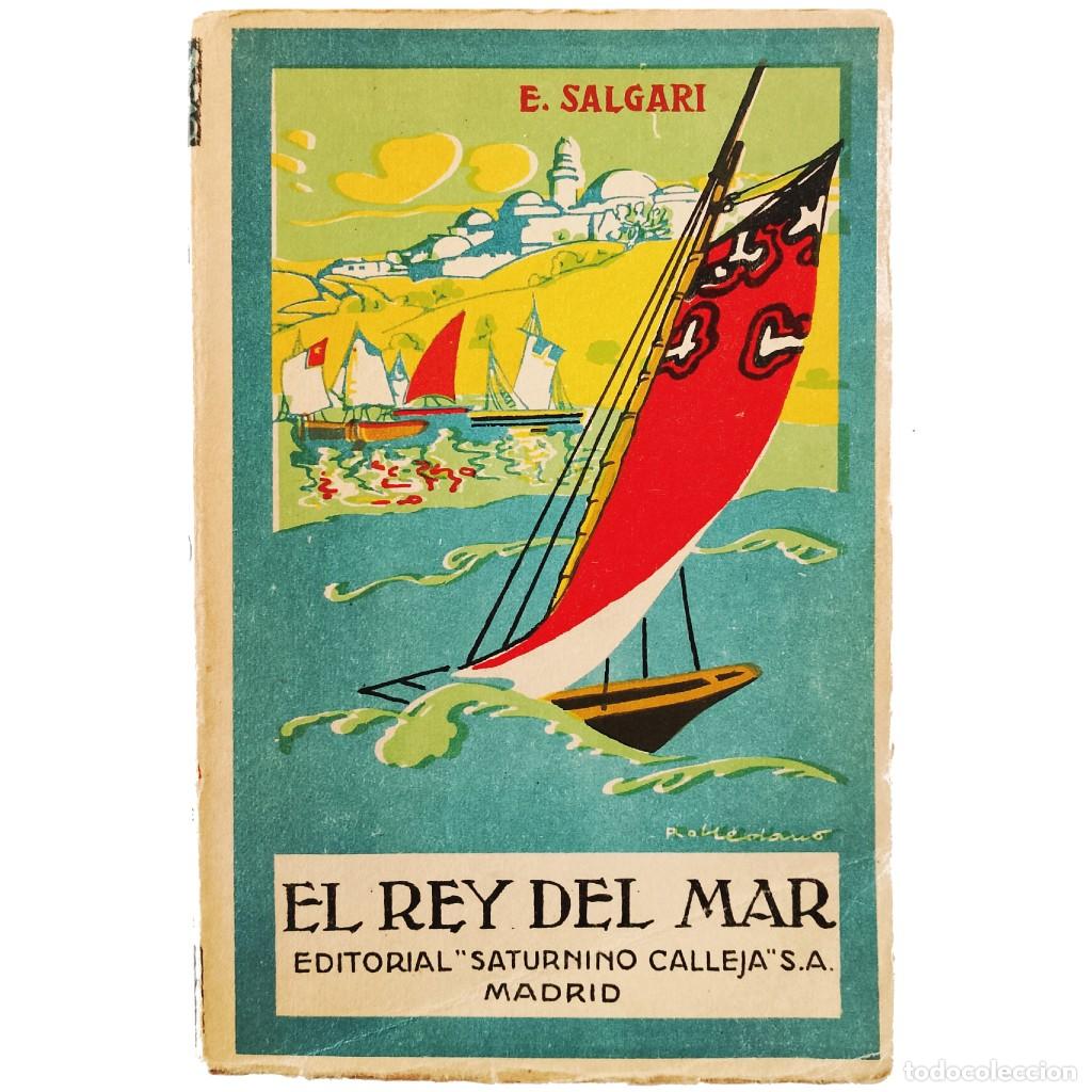 Libros antiguos: EL REY DEL MAR. Salgari, E. - Foto 1