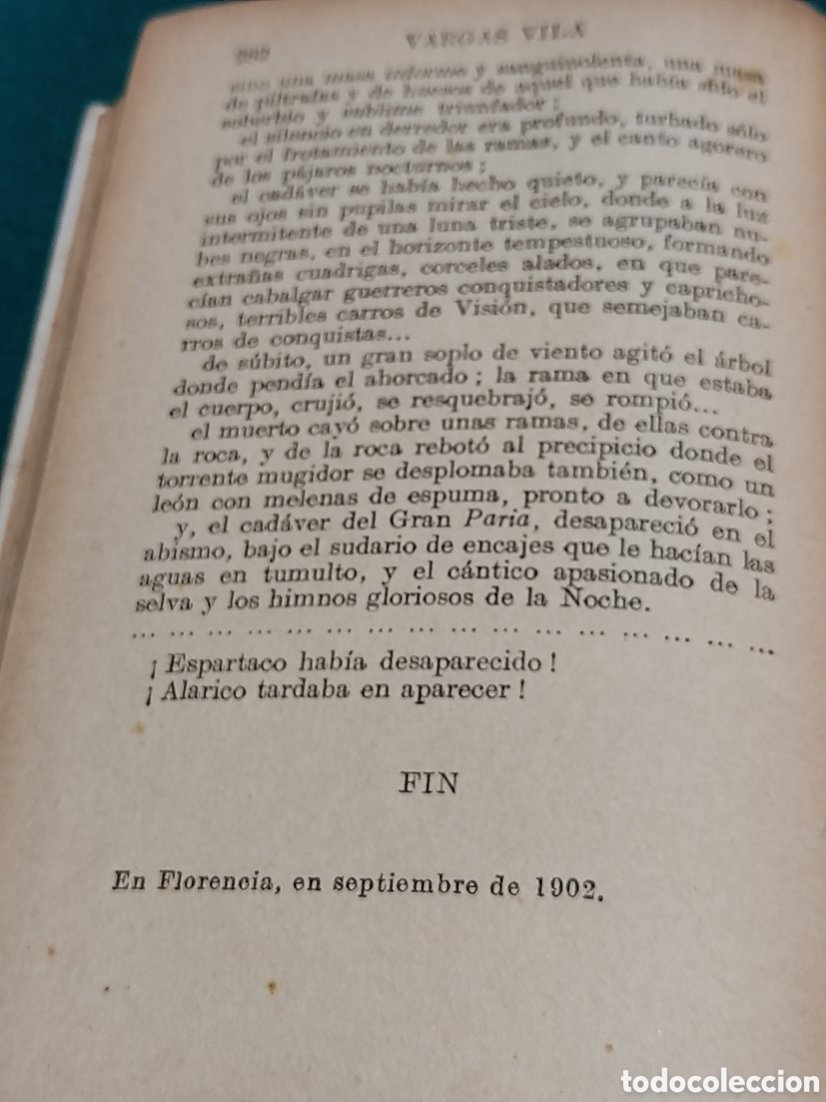 Libros antiguos: Libro Los Parias, Vargas Vila 1902 - Foto 5