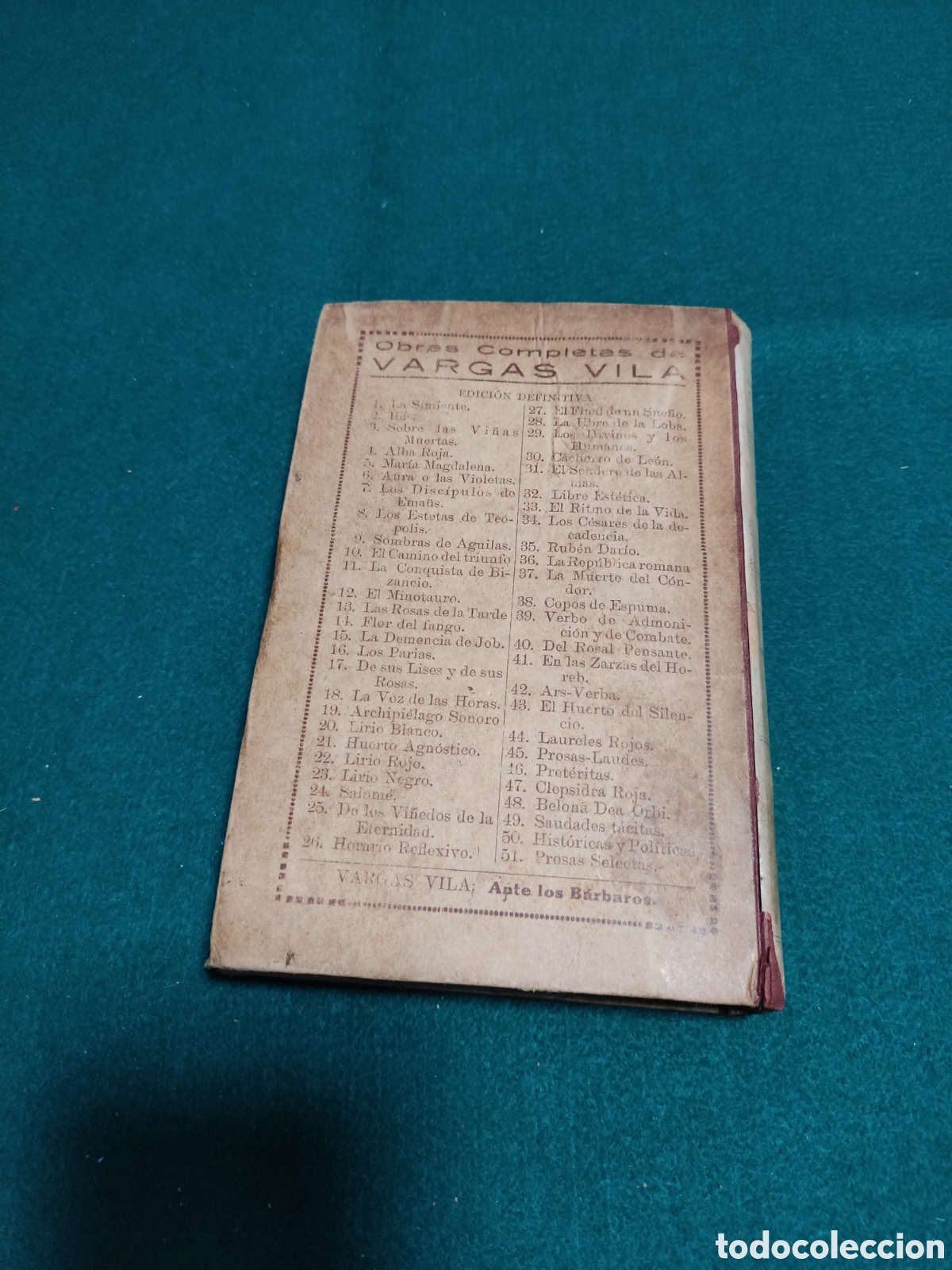 Libros antiguos: Libro Los Parias, Vargas Vila 1902 - Foto 11