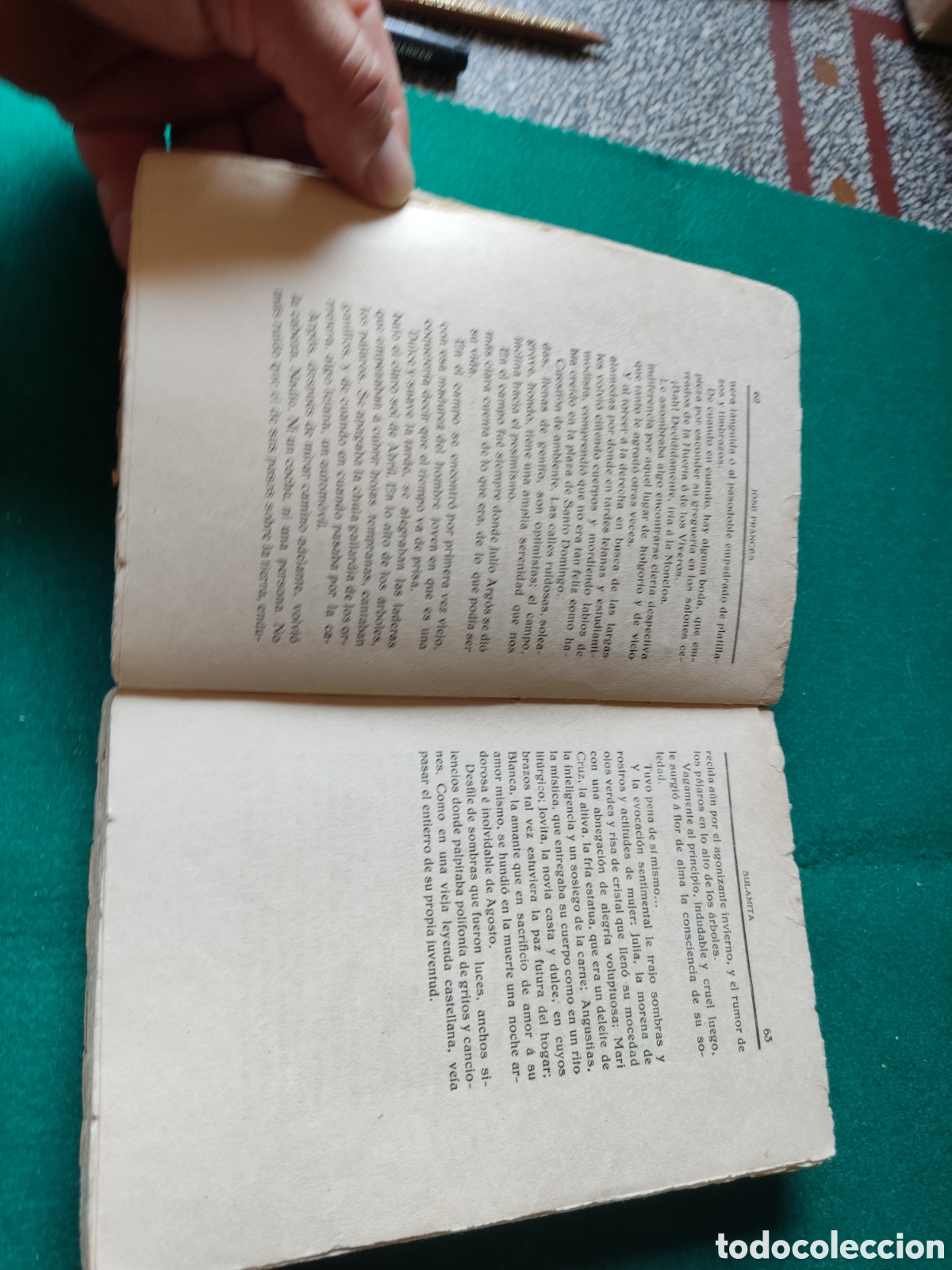 Libros antiguos: Libro la estatua de carne de Jose franc&eacute;s - Foto 5