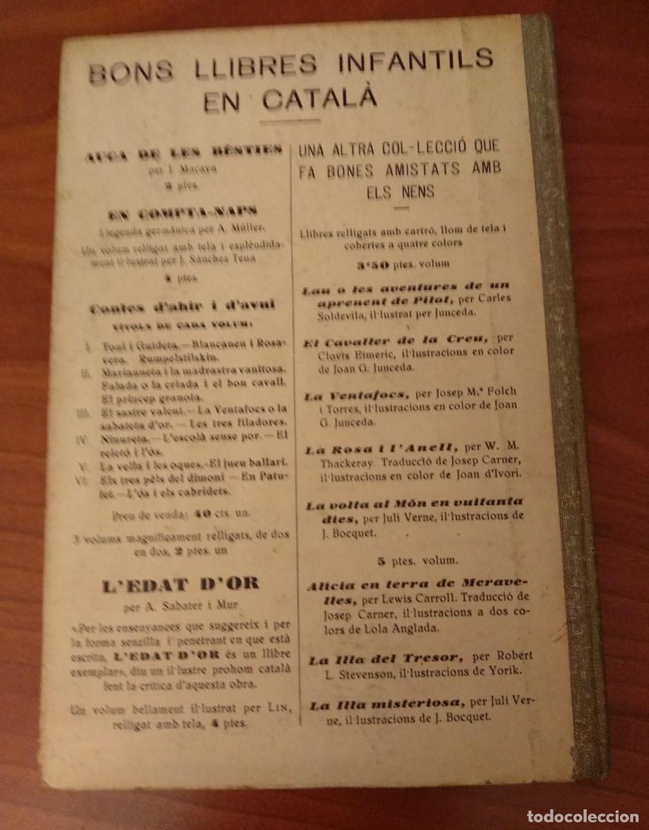 Libros antiguos: LA NIT DE SANT JOAN, CLOVIS EIMERIC, 1a edici&oacute; 1930,il&middot;lustracions JUNCEDA - Foto 3