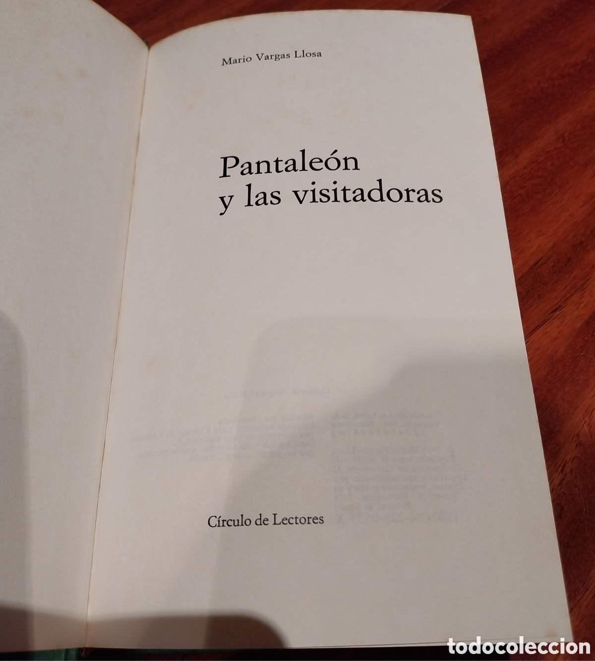 Libros antiguos: Novela &rdquo;Pantaleon y las visitadoras&rdquo; - Foto 3
