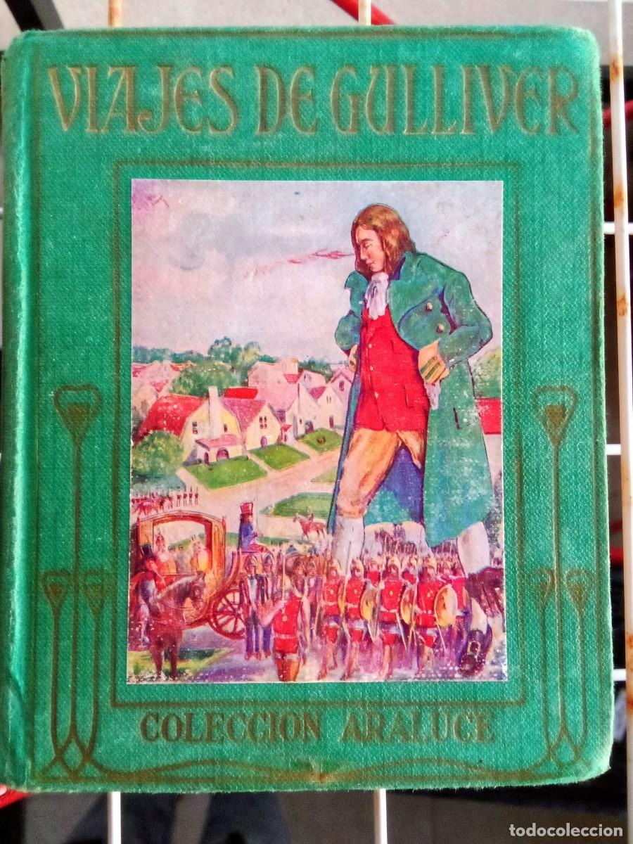 Libros antiguos: Libro infantil de 1956 Los viajes de Gulliver - Foto 1