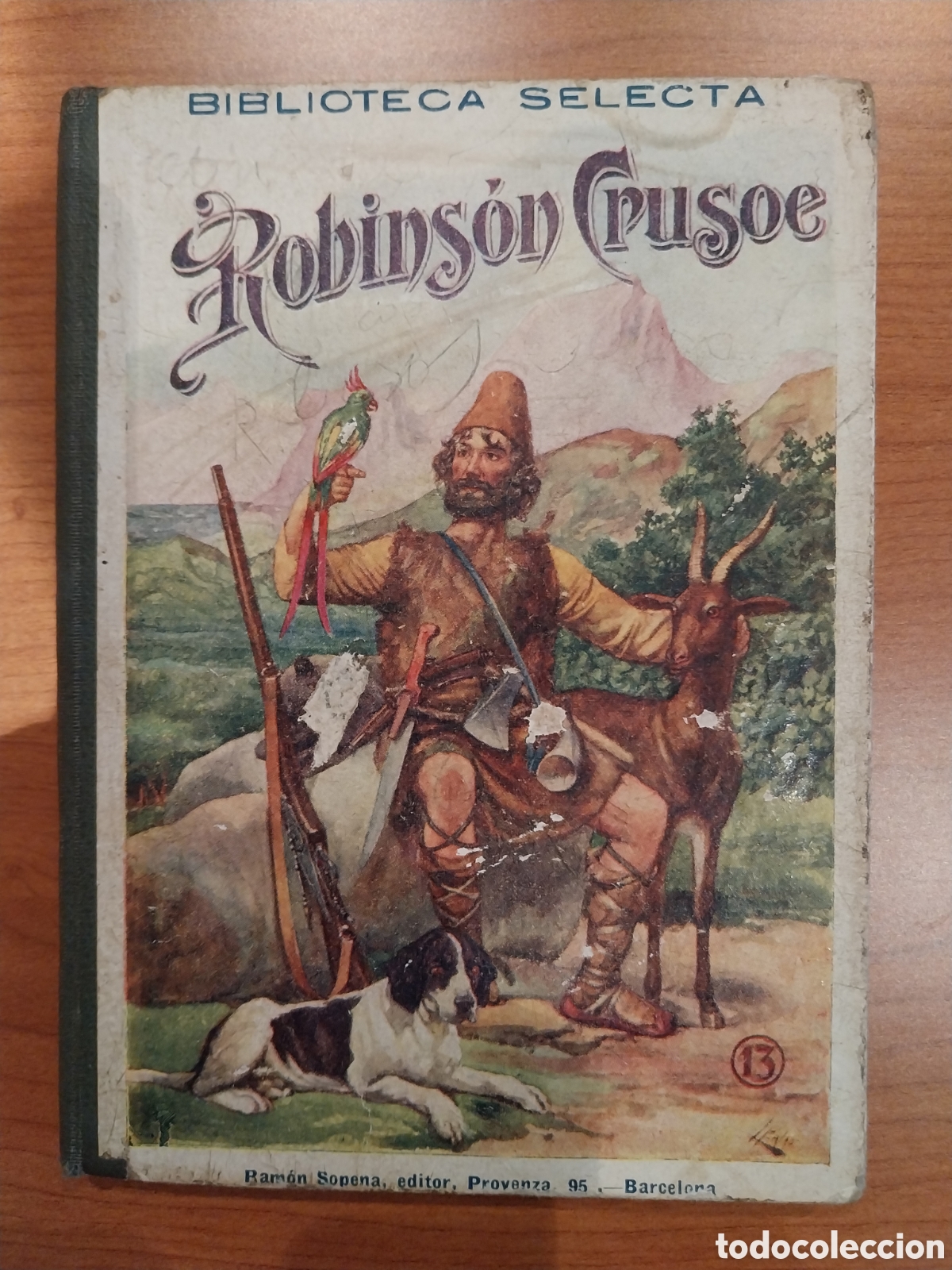 Libros antiguos: 1932-Novela &rdquo;Robins&oacute;n Cruso&eacute;&rdquo; - Foto 1
