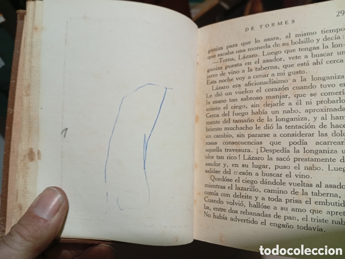 Libros antiguos: Lazarillo de Tormes....... - Foto 13