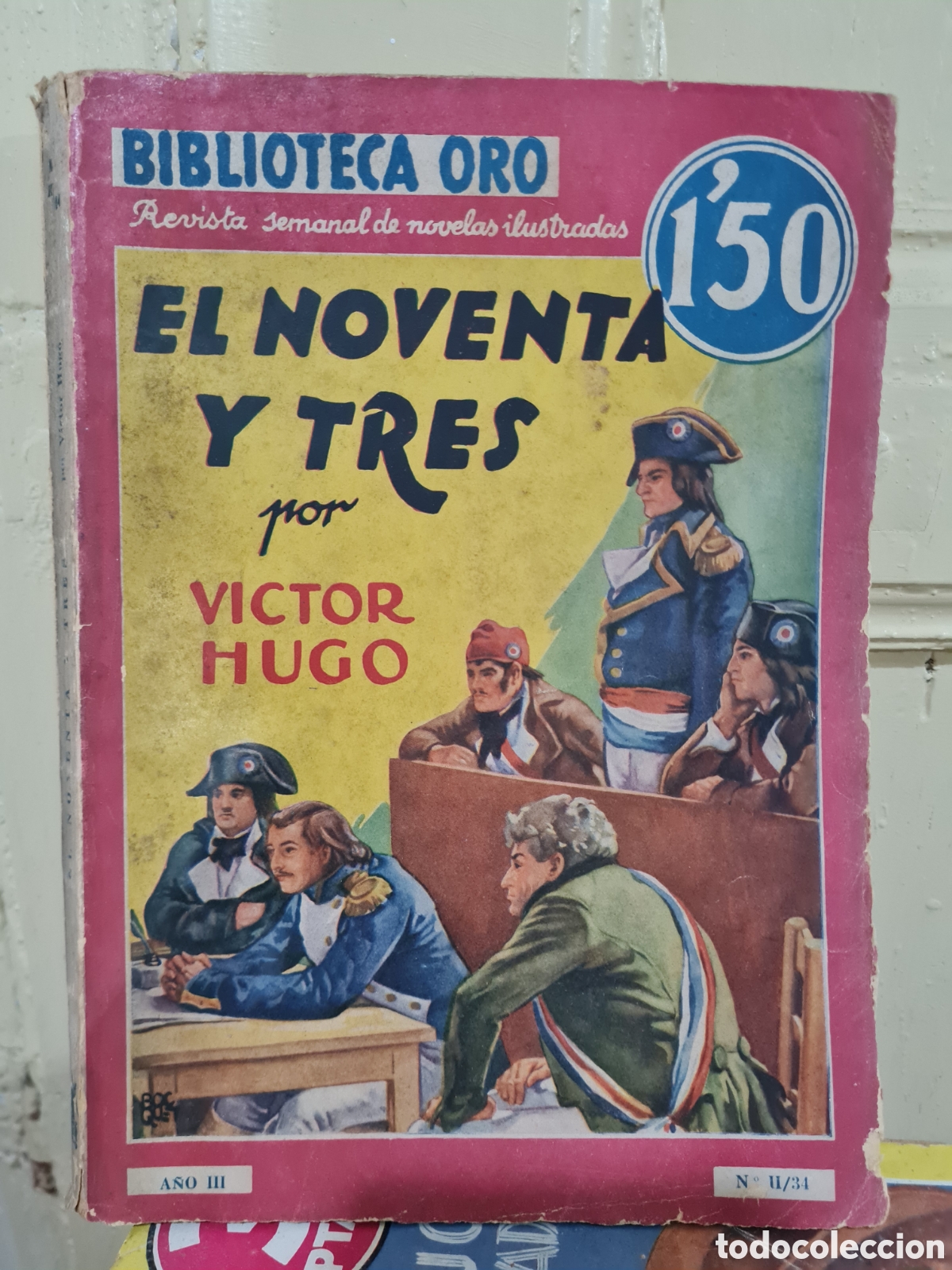 Libros antiguos: Novelas BIBLIOTECA DE ORO - Foto 6