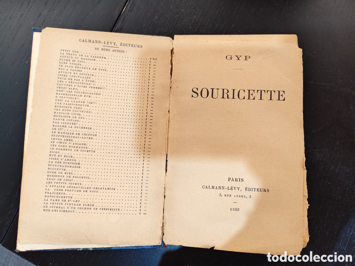 Libros antiguos: SOURICETTE libro en franc&eacute;s de 1922 - Foto 4