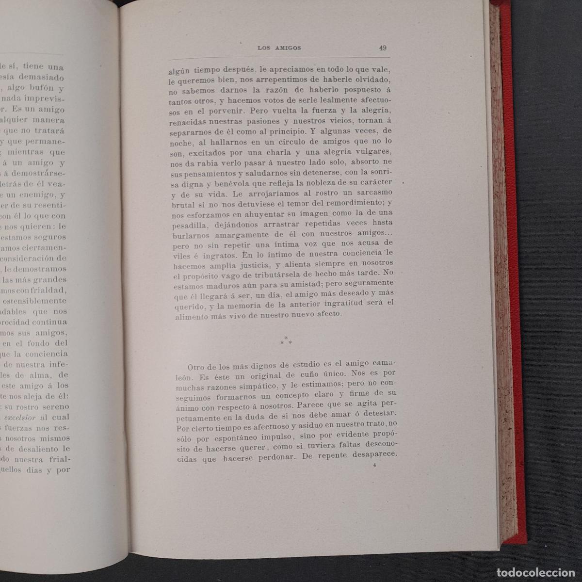 Libros antiguos: L-6358. E. DE AMICIS. LOS AMIGOS. RAM&Oacute;N MOLINAS ED., 1889. - Foto 5