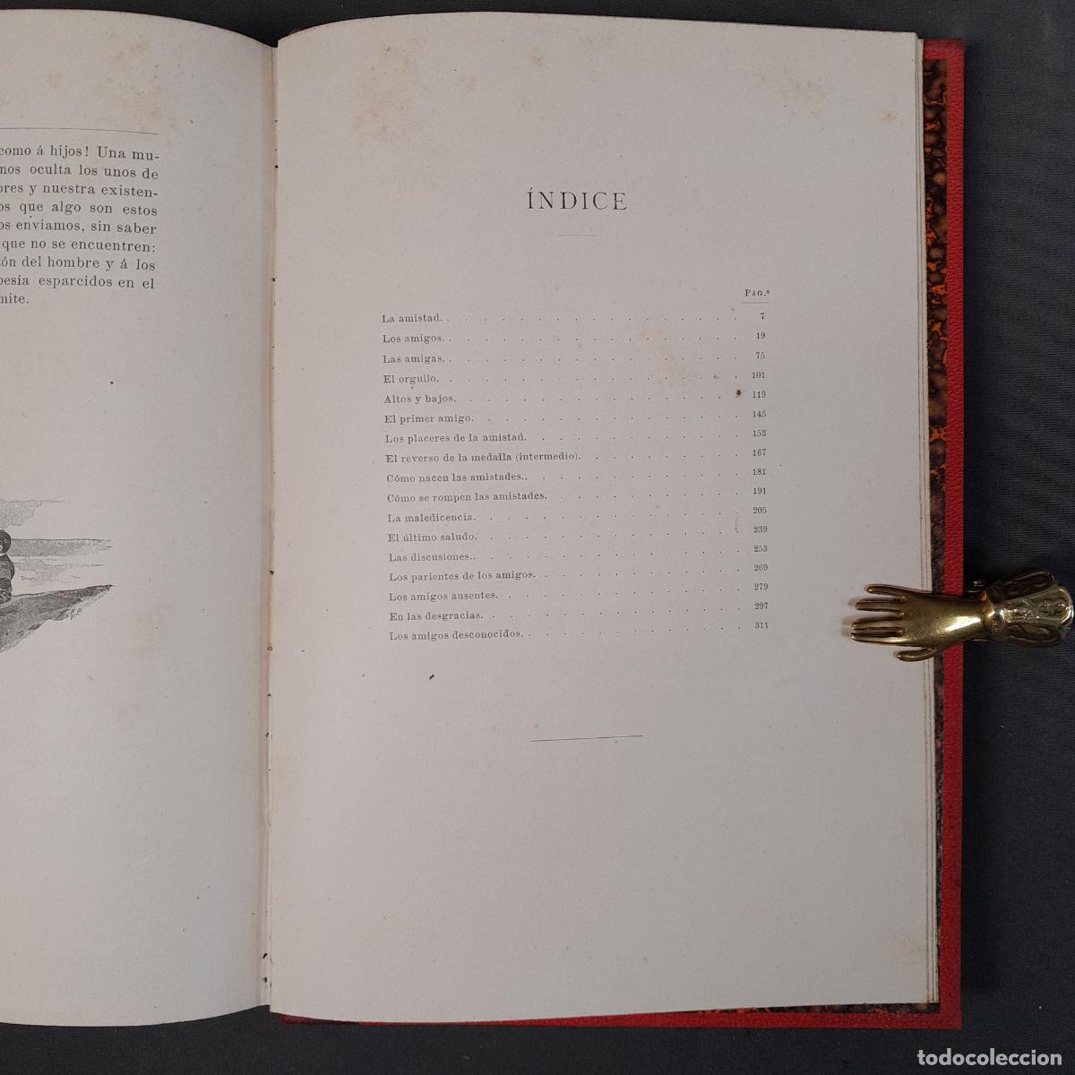 Libros antiguos: L-6358. E. DE AMICIS. LOS AMIGOS. RAM&Oacute;N MOLINAS ED., 1889. - Foto 15