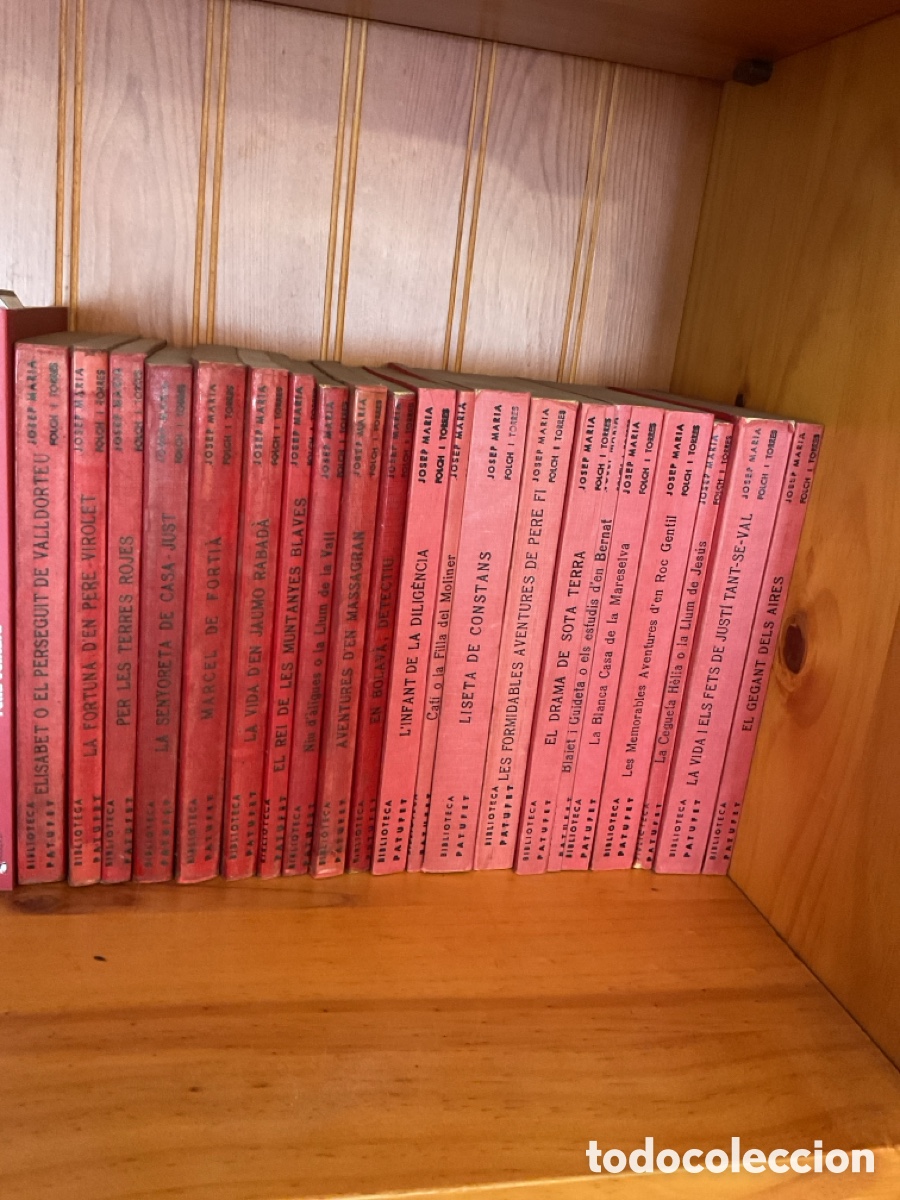 Livros antigos: BIBLIOTECA PATUFET &ndash; LOT DE 21 VOLUMS ORIGINALS (FOLCH I TORRES)