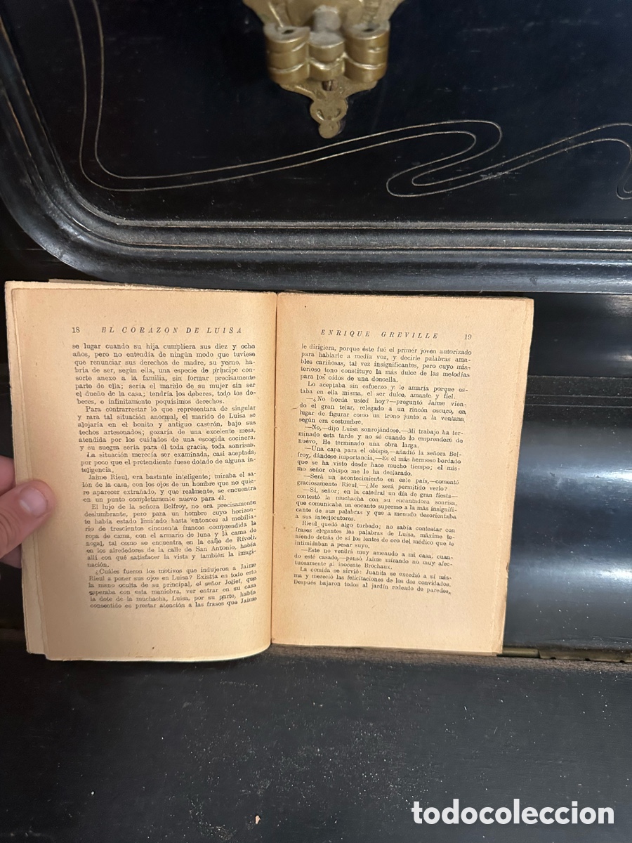 Libros antiguos: libro &rdquo;El Coraz&oacute;n de Luisa&rdquo; - Foto 4