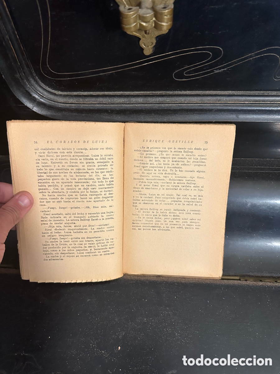 Libros antiguos: libro &rdquo;El Coraz&oacute;n de Luisa&rdquo; - Foto 5