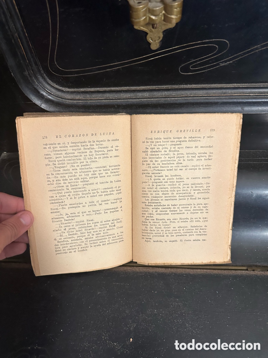 Libros antiguos: libro &rdquo;El Coraz&oacute;n de Luisa&rdquo; - Foto 8