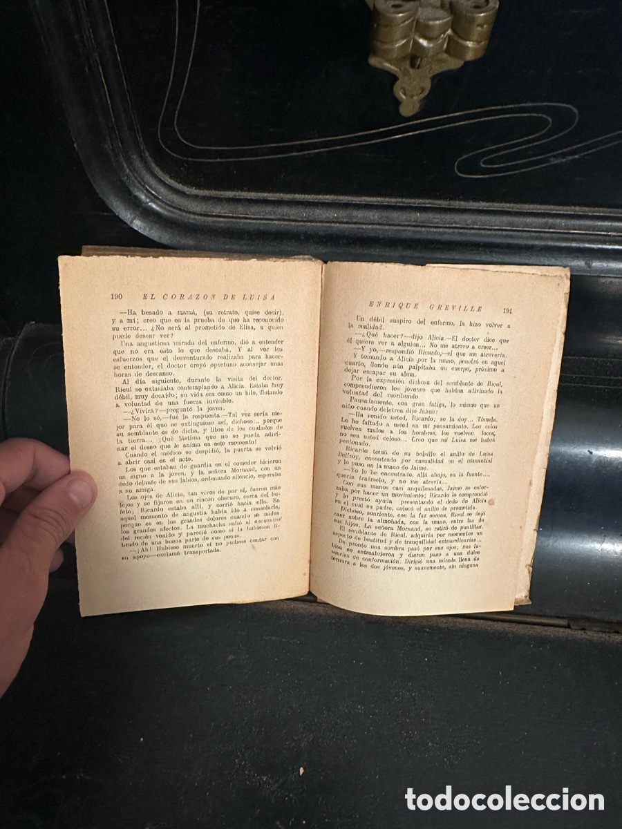 Libros antiguos: libro &rdquo;El Coraz&oacute;n de Luisa&rdquo; - Foto 9