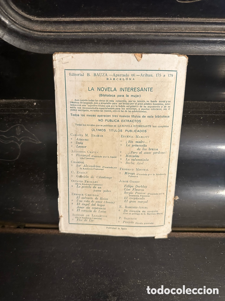 Libros antiguos: libro &rdquo;El Coraz&oacute;n de Luisa&rdquo; - Foto 10