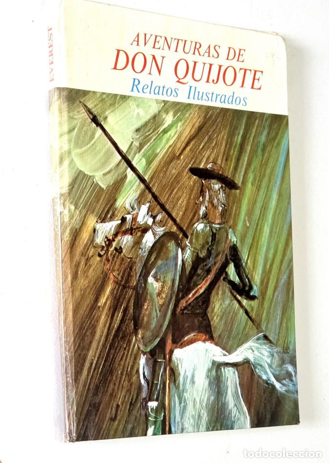 Libros antiguos: AVENTURAS DE DON QUIJOTE. Relatos Ilustrados
