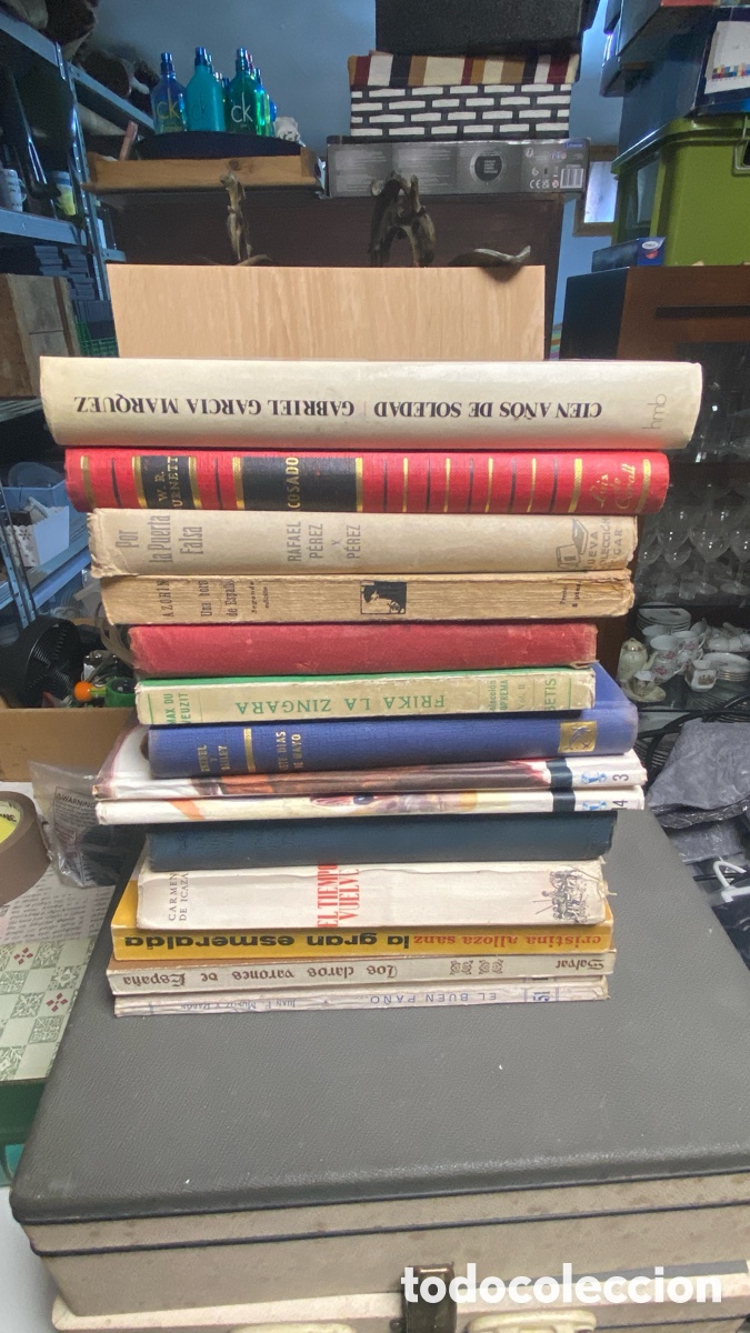 Libros antiguos: LOTE COMPLETO LITERATURA CL&Aacute;SICA Y NOVELA VINTAGE