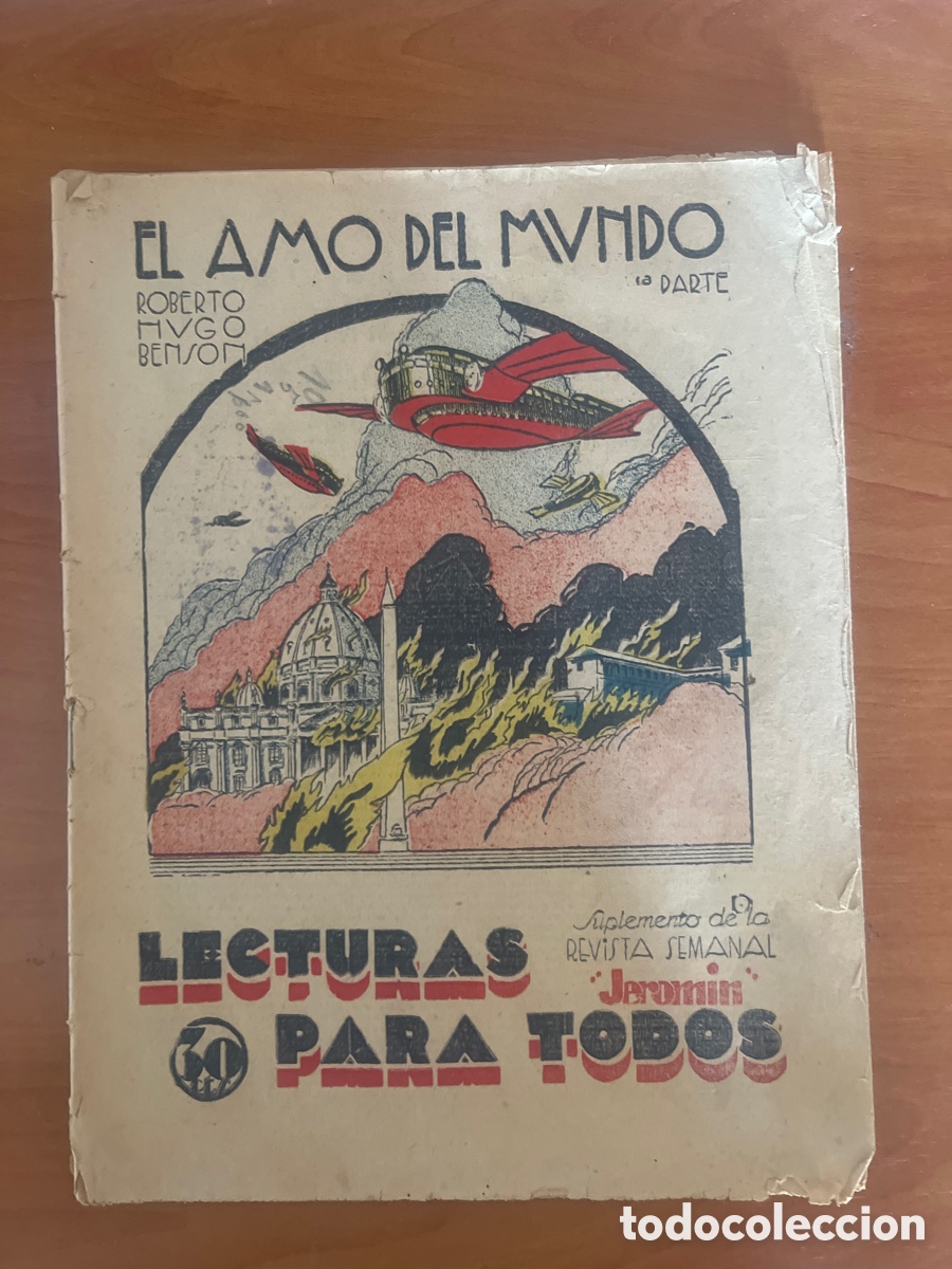 Libros antiguos: EL AMO DEL MUNDO, N&Uacute;MERO 34, (LECTURAS PARA TODOS)