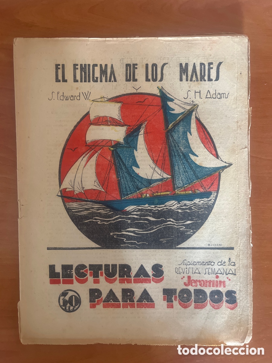 Libros antiguos: EL ENIGMA DE LOS MARES, N&Uacute;MERO 25, (LECTURA PARA TODOS)