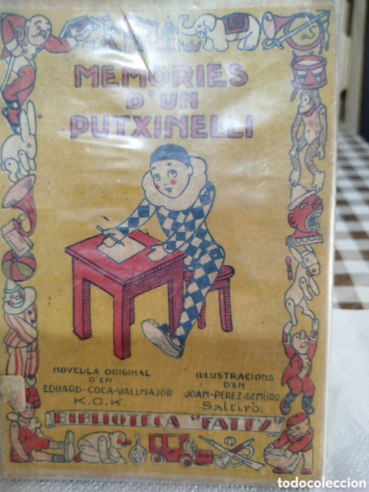 Libros antiguos: Memories d'un Putxinel&middot;li, de Eduard Coca Vallmajor, KOK. 1919