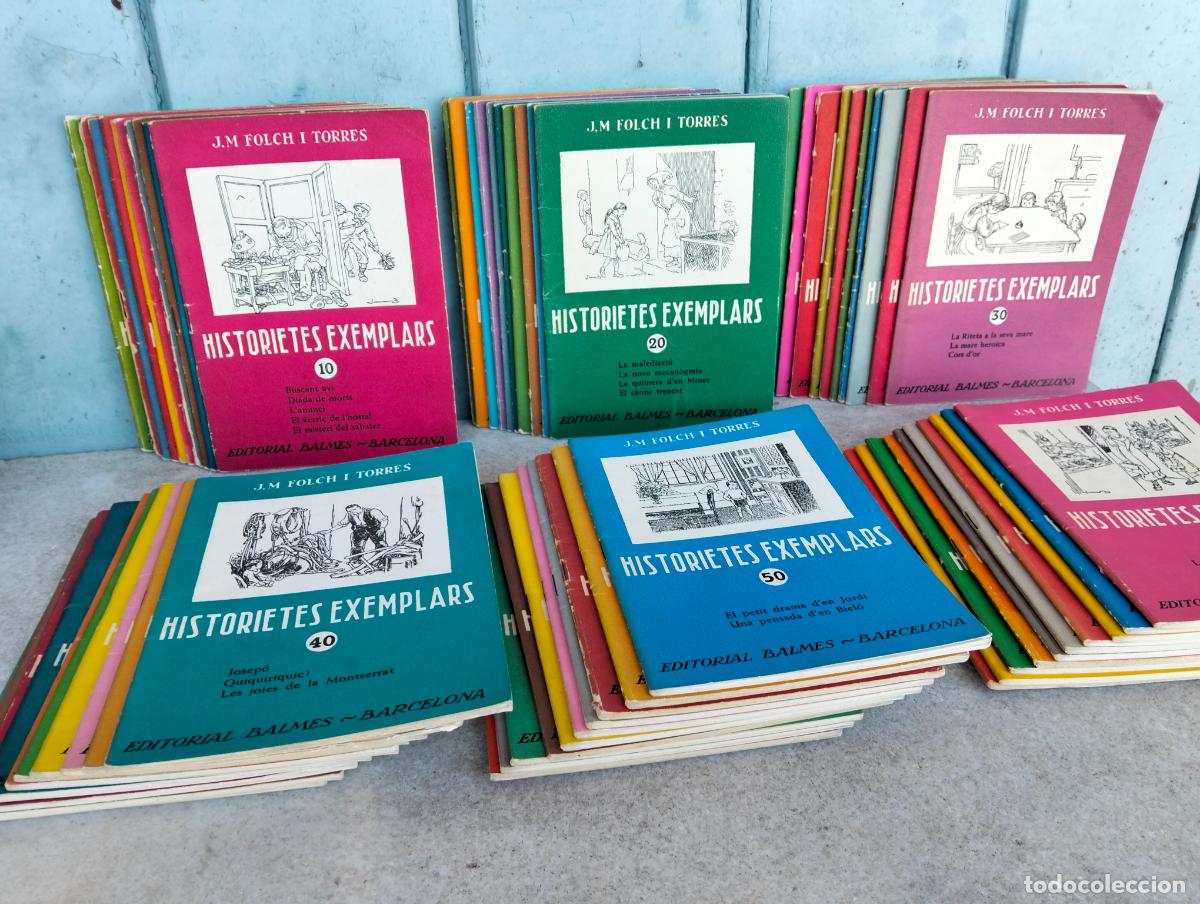Antiquarische B&uuml;cher: Historietes exemplars col&middot;lecci&oacute; completa n&uacute;meros del 1 al 60 J Josep M&ordf; Maria Folch i Torres Balmes