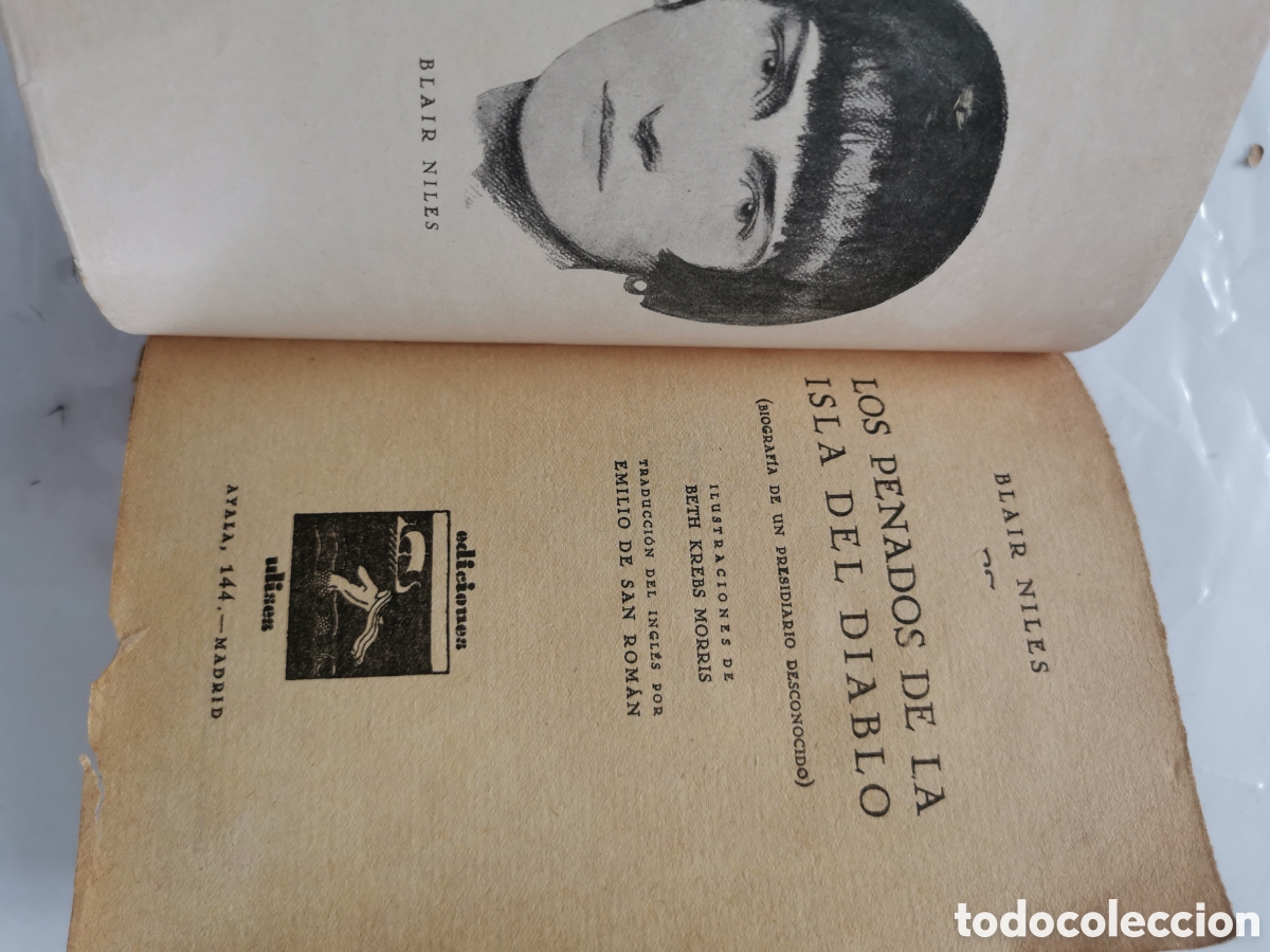 Libros antiguos: Los penados de la isla del diablo - Foto 2