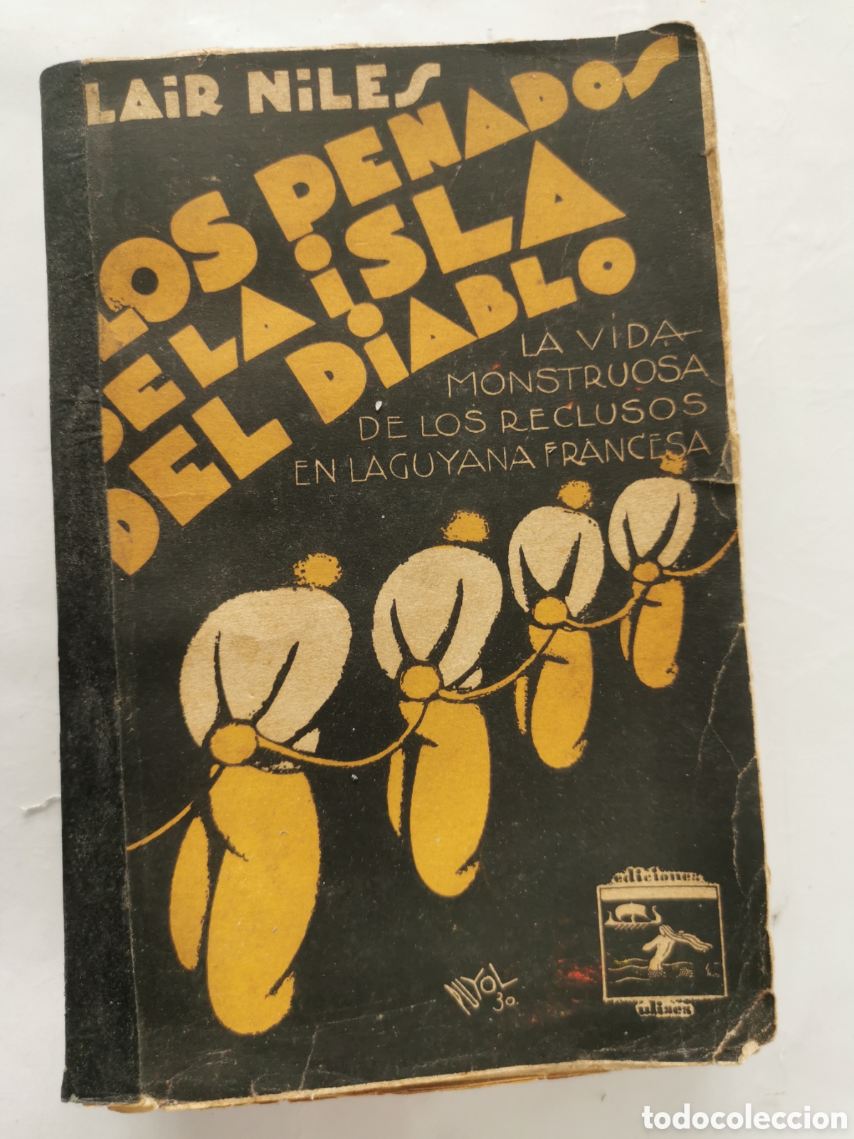 Libros antiguos: Los penados de la isla del diablo - Foto 1