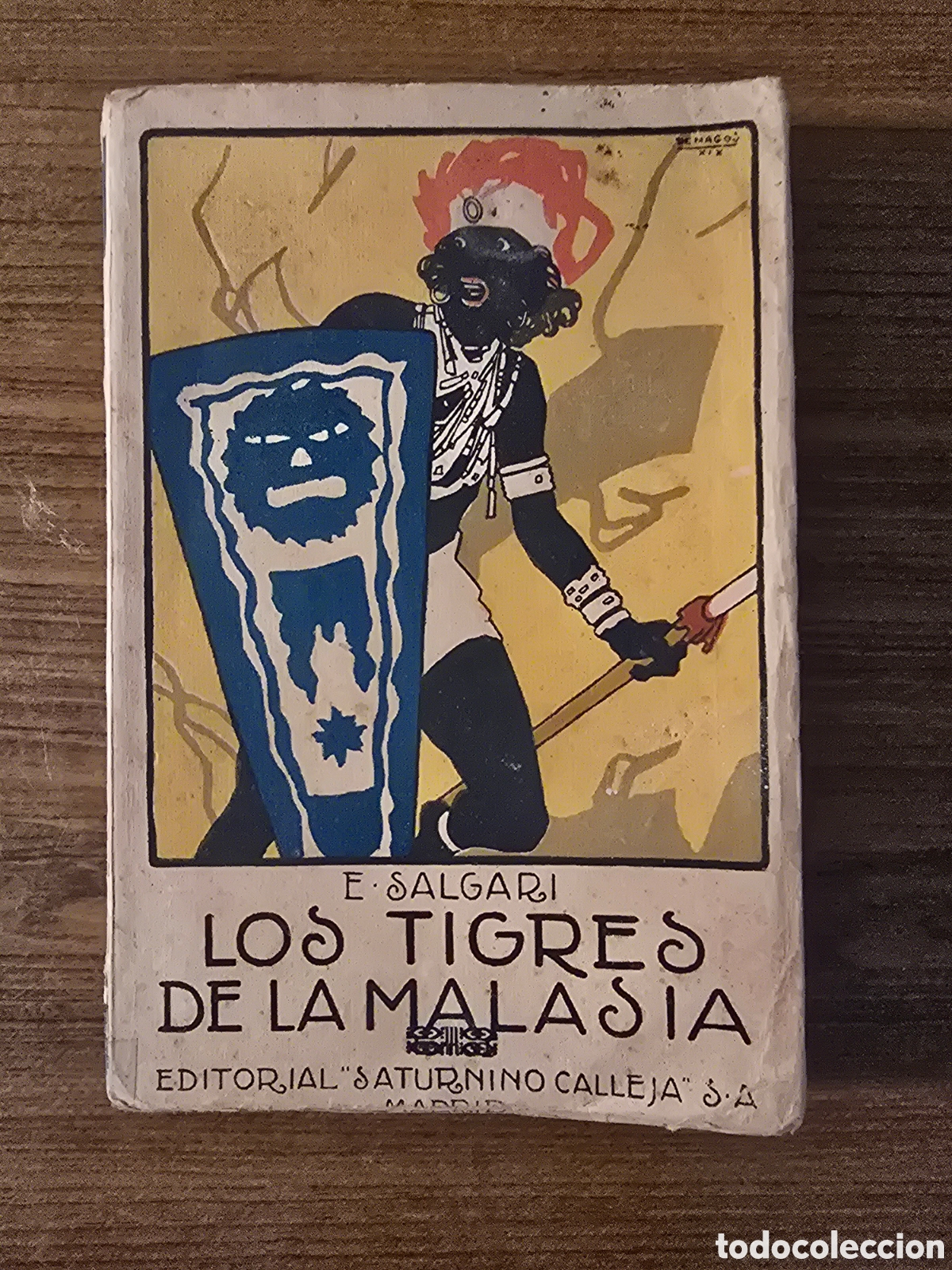 Libros antiguos: LOS TIGRES DE LA MALASIA,EMILIO SALGARI,(SATURNINO CALLEJA)