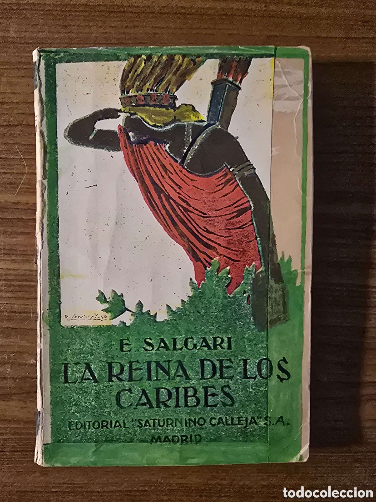 Libros antiguos: LA REINA DE LOS CARIBES,EMILIO SALGARI,(SATURNINO CALLEJA)