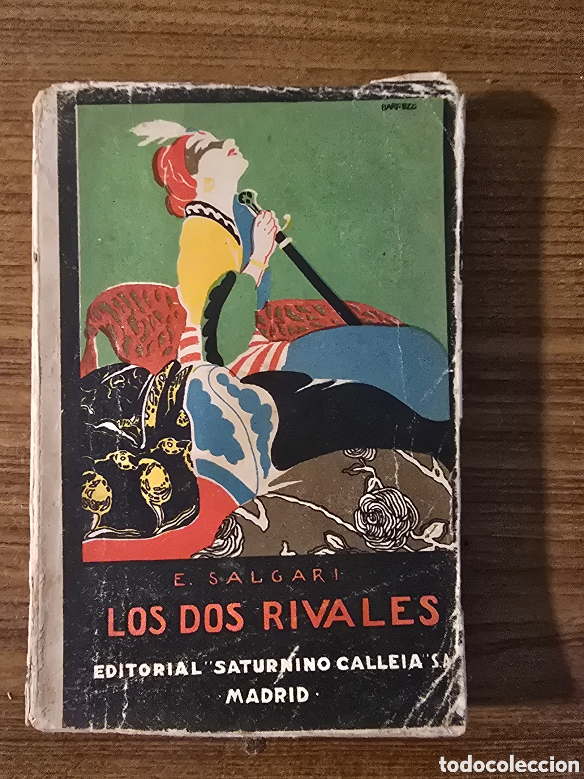 Libros antiguos: LOS DOS RIVALES,EMILIO SALGARI,(SATURNINO CALLEJA)