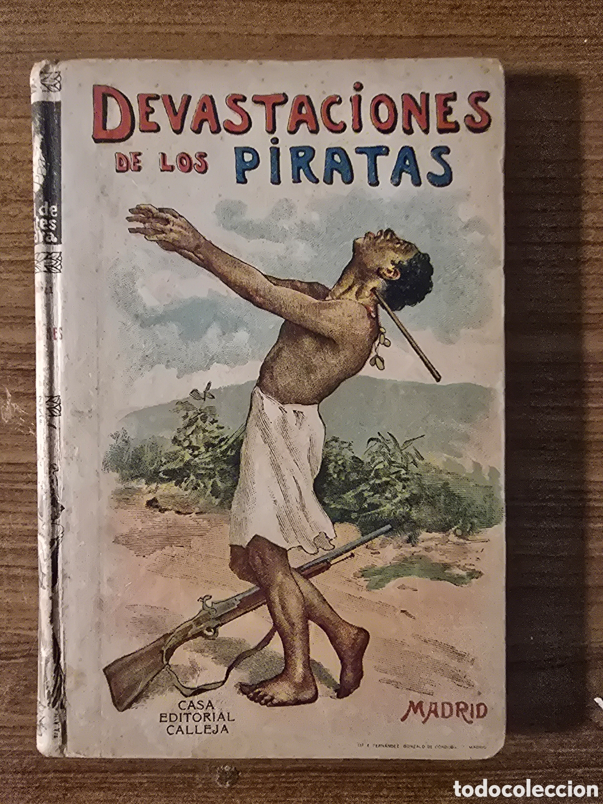 Libros antiguos: DEVASTACIONES DE LOS PIRATAS,EMILIO SALGARI,(SATURNINO CALLEJA)