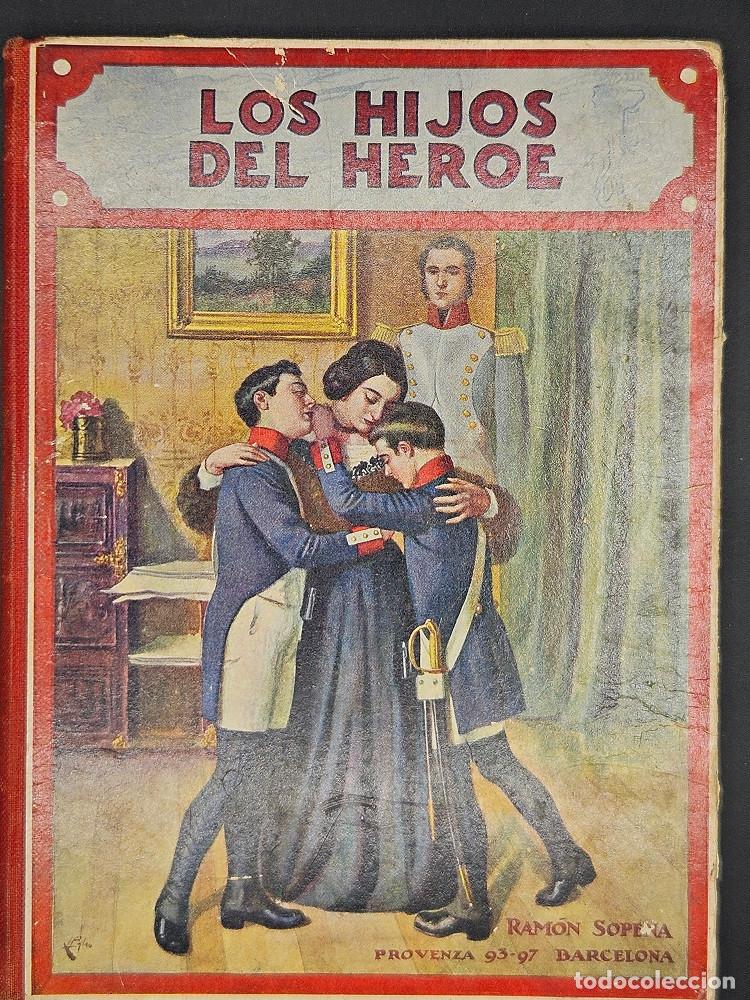 Libros antiguos: Los hijos del heroe - Biblioteca para ni&ntilde;os