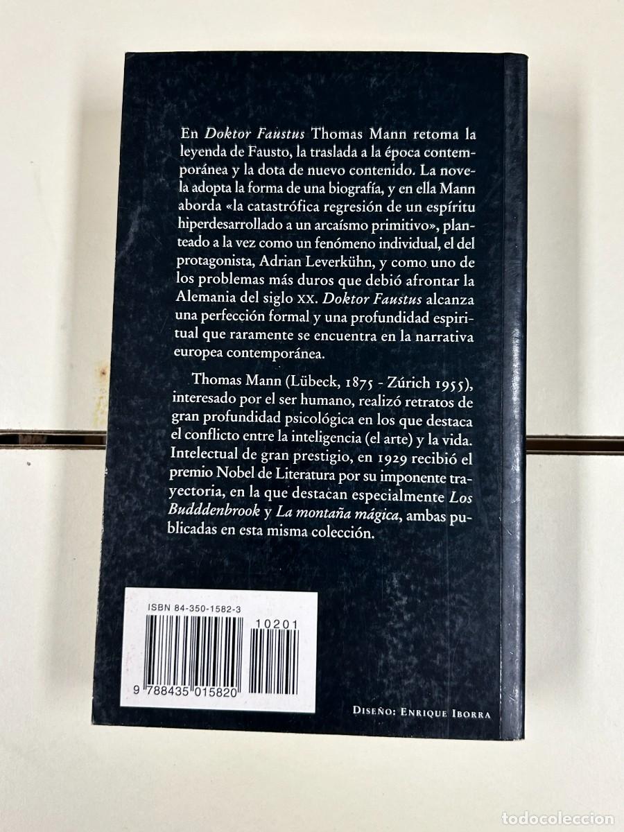 Libros antiguos: Doktor Faustus, Autor: Thomas Mann - Foto 3
