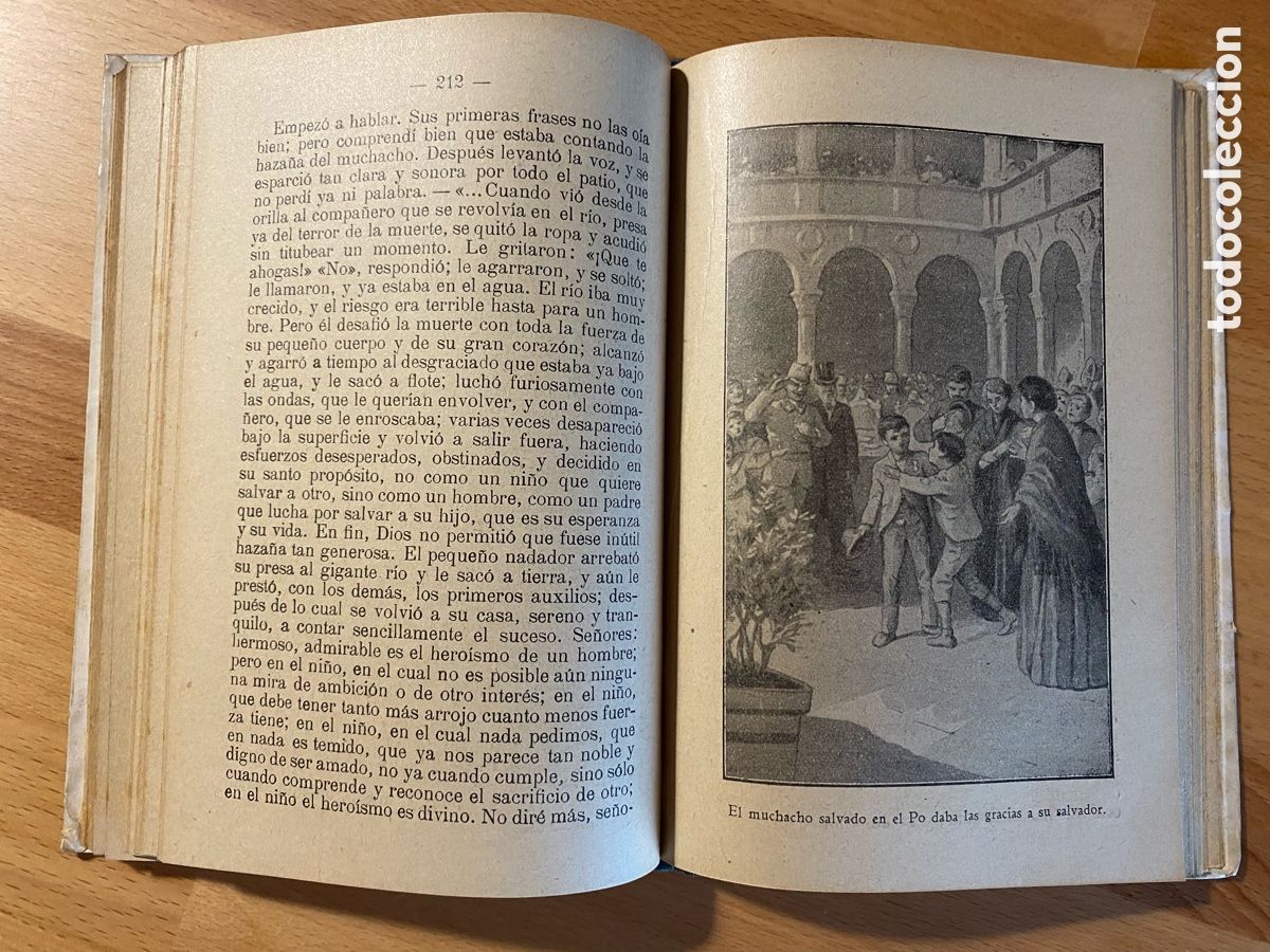 Libros antiguos: Coraz&oacute;n : (diario de un ni&ntilde;o). Amicis - Foto 3