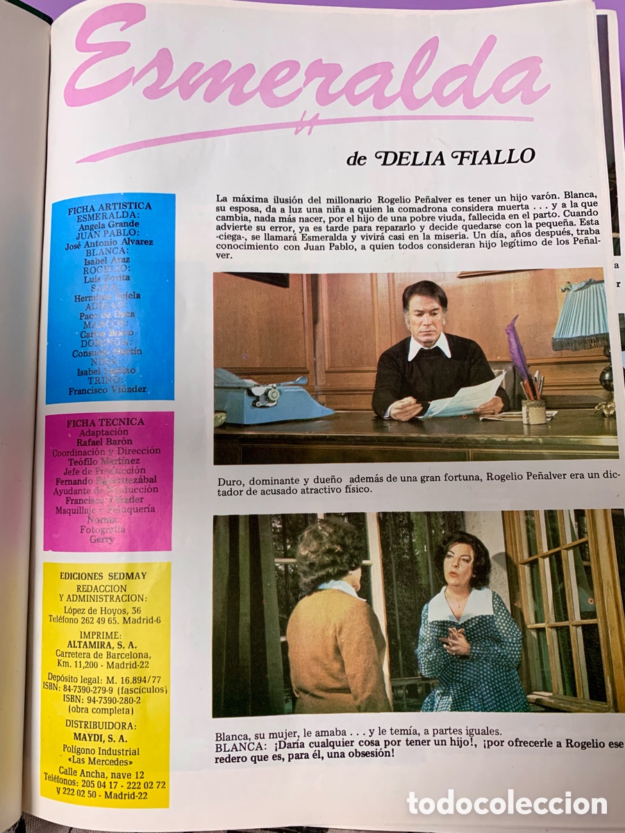 Libros antiguos: Fasc&iacute;culos Esmeralda - Foto 3